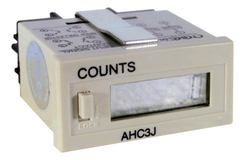 Contador Digital P/ Panel De Operación 220vca Tbcin Ahc3j-al 0