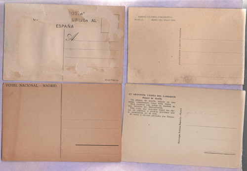 0355_lote De 12 Tarjetas Postales De España 1