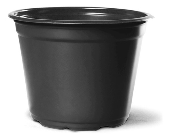 Vasos Para Cultivo De Plantas Kit 10unidades Pote Nº14 Preto 0