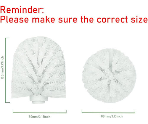 Kingsem 2pcs Cabezal De Repuesto Del Cepillo De La Taza Del 1