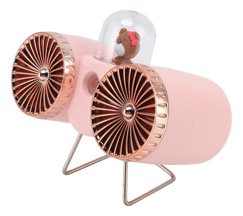 Ventilador De Mesa Usb De Folha Dupla Bear Design 0