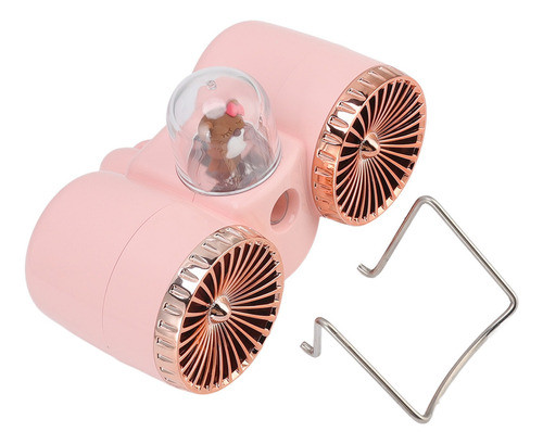 Ventilador De Mesa Usb De Folha Dupla Bear Design 1