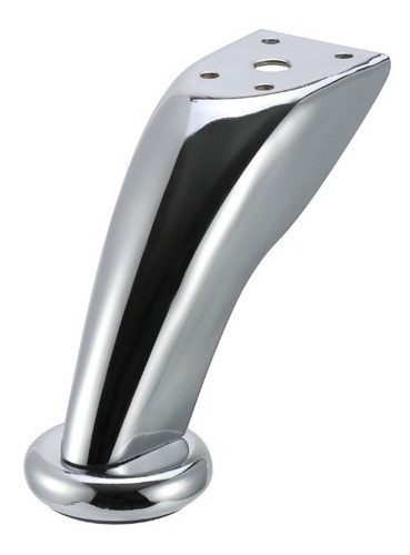 Pata Sillon-sofa De 95 Mm De Hierro Cromada 0