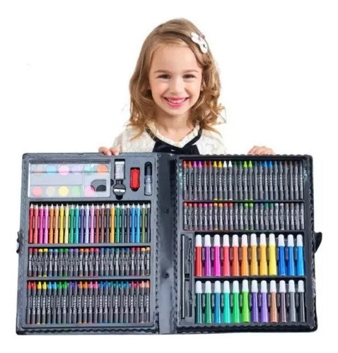 Valija Escolar Maletin Didáctico 168 Piezas Set Completo 0