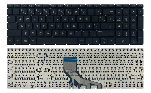 Teclado Para Hp 250 G9 - 255 G9 - 256 G9 - 470 G7 - Abnt2 0