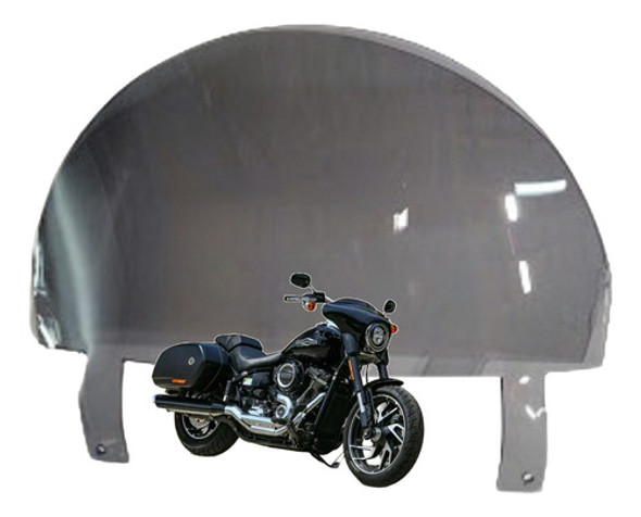Bolha Alta Harley Sport Glide 19/20 Cor: Fumê 0 Bolha Alta Harley Sport Glide 19/20 Cor: Fumê 0