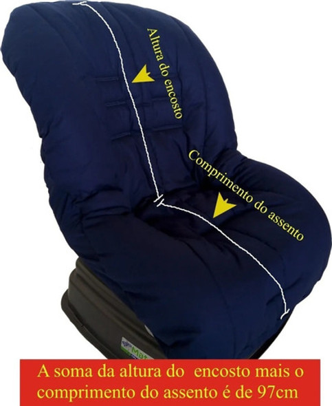Capa Para Cadeira De Bebe Em Auto Kit 2 Peças 1