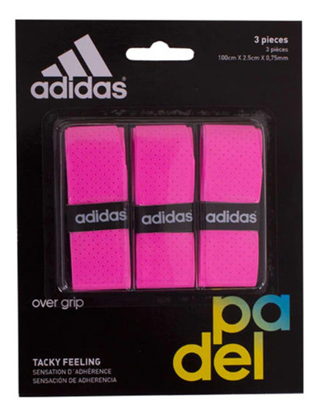 Grip Pádel adidas Over Grip Rosa X3 0 Grip Pádel adidas Over Grip Rosa X3 0