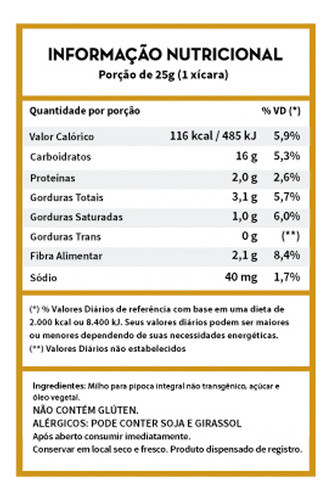 Kit 12 Pipocas Prontas De Caramelo 70g 1