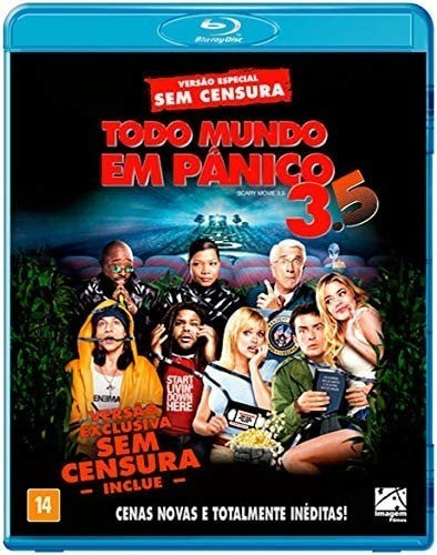 Blu-ray Todo Mundo Em Pânico 3.5 - Original & Lacrado 0