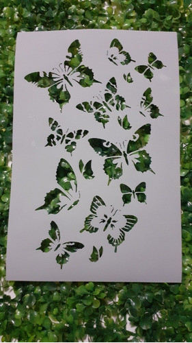 Stencil Mariposas Varias 1