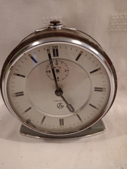 Antiguo Reloj De Mesa Veglia Sin Funcionar A Cuerda 0