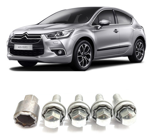 Trava Parafuso Antifurto De Roda Citroen Ds4 Todos Os Modelo 0