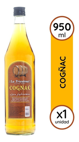Cognac La Triestina 950ml 39° - Unidad 0