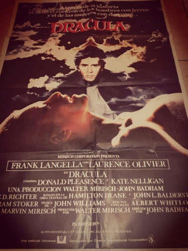 Poster Gigante De Cine De Dracula!!terror 1
