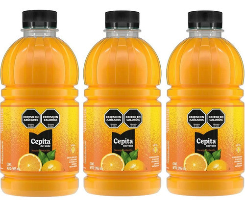 Jugo Cepita Del Valle Naranja 995 Ml X3 0