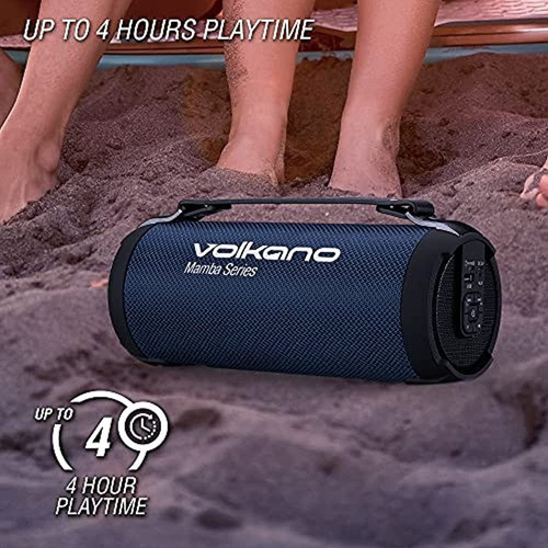 Altavoz Bluetooth Portátil Volkano De 12 Vatios Con Radio Fm 1