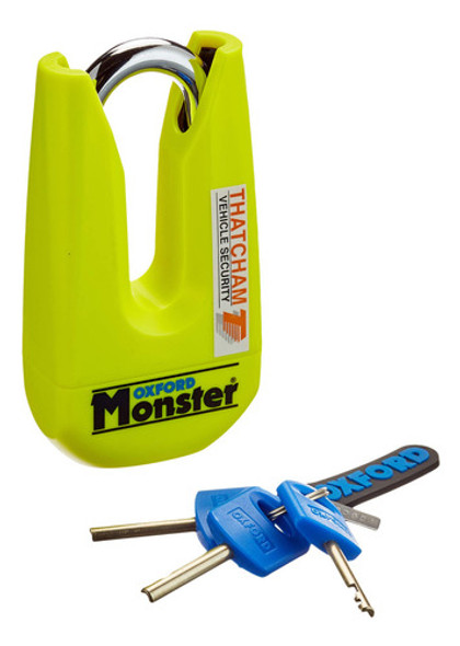 Oxford Of36m - Candado De Disco (118.1ft), Color Amarillo 0