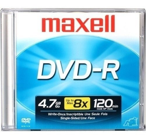 Maxell 638000 4.7gb Dvd R 10mm 0