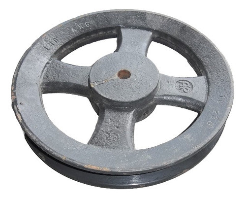 Polea De Fundición Para Correa Serie C 200mm 2 Canales 0