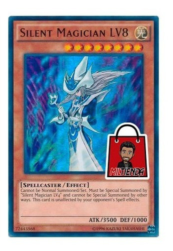 Silent Magician Lv8 - Ultra Rare - Miltienda - Yugioh 0