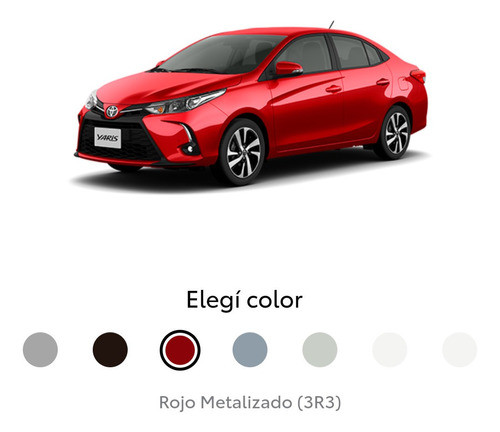Color De Retoque Toyota Rojo Met Tricapa Corrola Yaris Etios 1