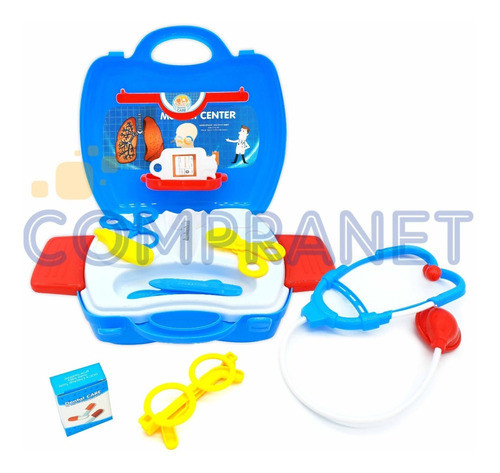 Valija Doctor Con Accesorios, Juguete X 19 Piezas - 12108 1