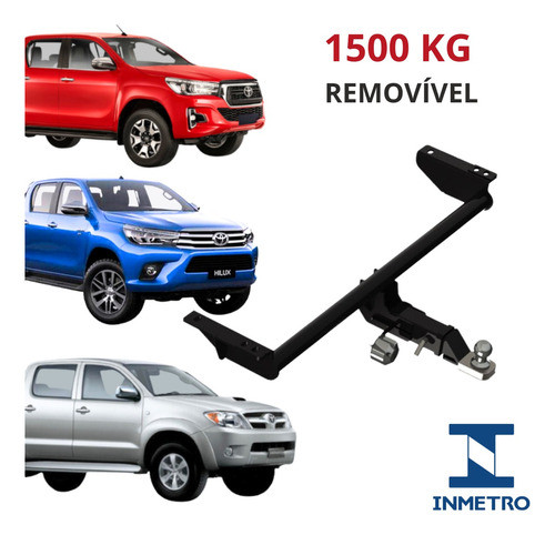 Engate Reboque Hilux 2016 2017 2018 2019 2020 1