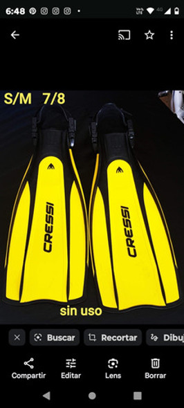 Patas De Rana Cressi 1