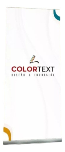 Banner. Lona Impresa. Roll Up 2 Por 0.8 Mts 0