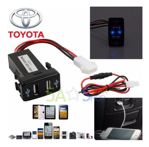 Cargador Adaptador Doble Doble Doble 2 Puerto Usb 12v En Enc 1