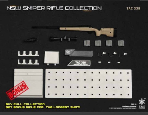 Nsw Sniper Rifle Collection - Tac 338 - Miniatura De Rifle 0