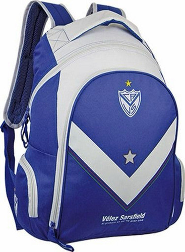 Mochila Velez Sarfield 18 Pulgadas Licencial Oficial. 0