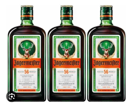 Licor Jägermeister. 0