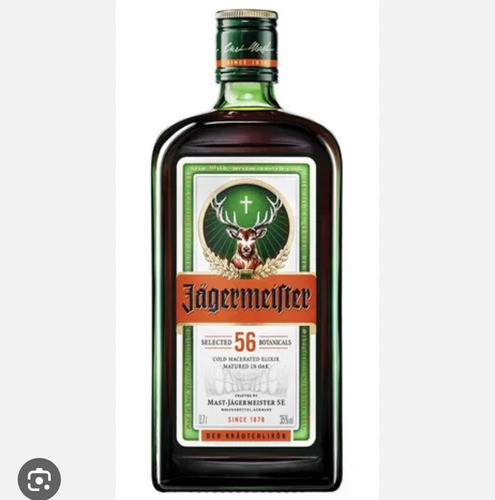 Licor Jägermeister. 1