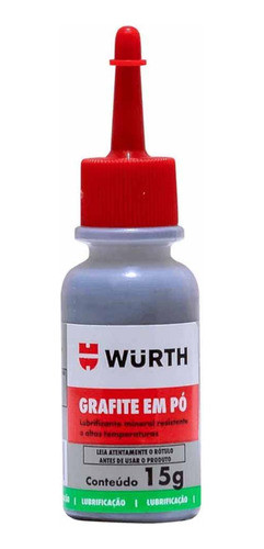 Grafite Em Pó 15g 6 Peças Wurth 089305215-6 089305215-6 1