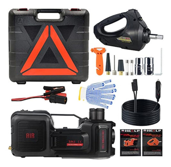 Kit De Gato Eléctrico Para Automóvil De 5 Toneladas Y 12 V C 0 Kit De Gato Eléctrico Para Automóvil De 5 Toneladas Y 12 V C 0