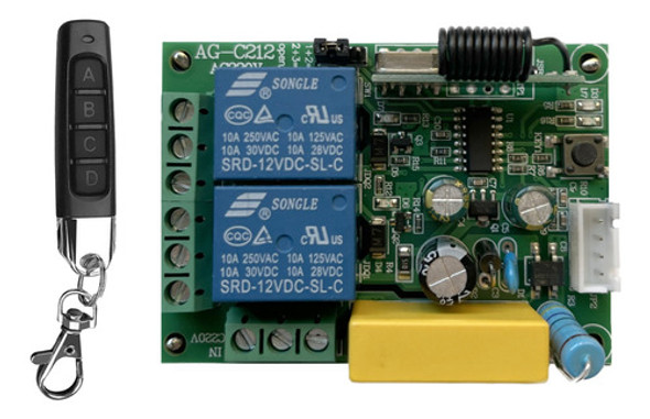 Control Remoto Para Persianas Cortinas Motor Tubular 433 Mhz 0