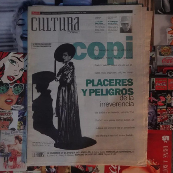 Suplemento Cultura Copi Transexual Nazi Eva Peron Arlt 0 Suplemento Cultura Copi Transexual Nazi Eva Peron Arlt 0
