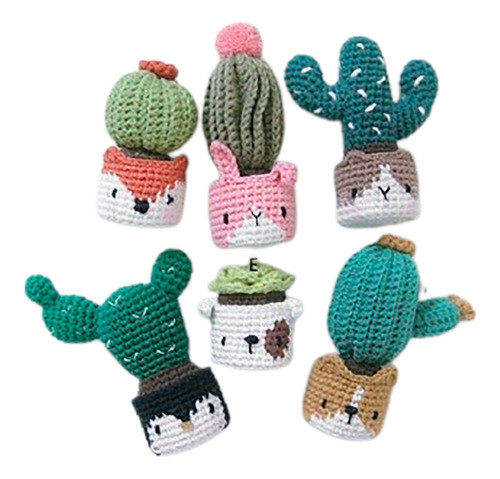 Amigurumis Pequeños Cactus Patron Crochet 0