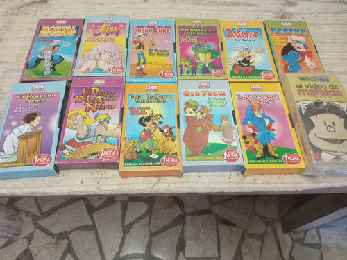 Lote Antiguo De Peliculas Infantiles En Vhs 0