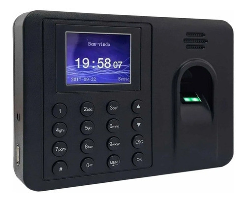 Reloj Biometrico Marcador De Huellas Para Personal 0