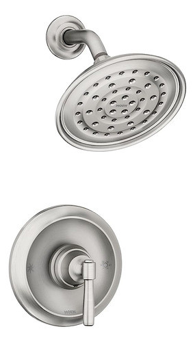 Moen Halle Spot Resist Brushed Nickel Shower Faucet Trim Set 0