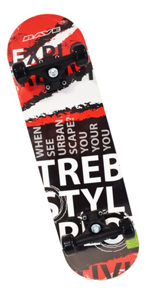 Skate Graff Rave - Skate Completo Con Protecciones 0