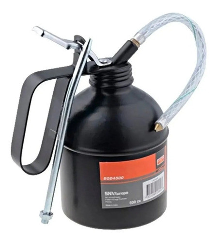 Aceitera Bahco 500ml Metalica Con 2 Pico Rigido Y Flexible 1