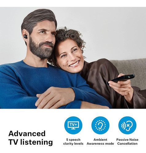 Sennheiser Tv Clear Set True Wireless Earbuds & Tv Connector 1