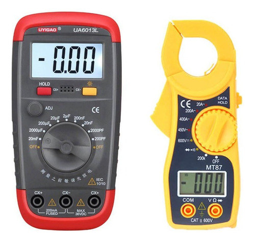 Capacimetro Digital + Pinza Amperometrica 0
