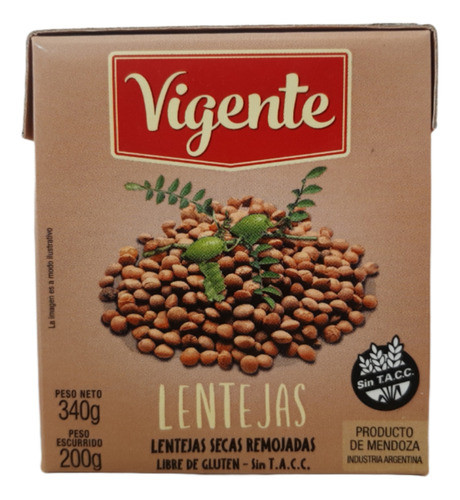 Arvejas Vigente X340gr | Pack X6 Unidades 1