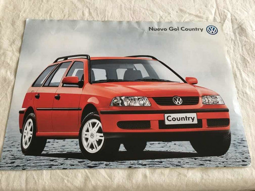 Folleto Vw  Gol Country 0