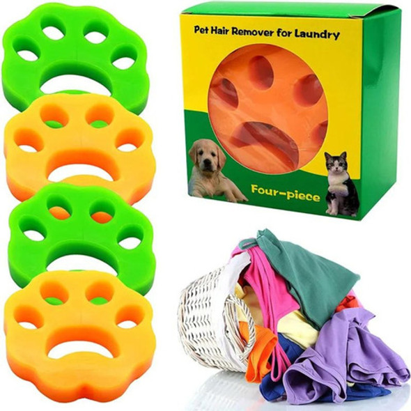 Set De 4 Removedores De Pelo De Mascotas Para Lavarropas 0